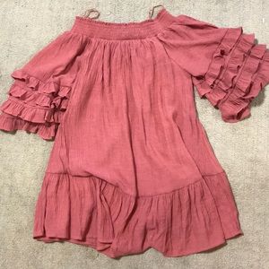 Off the shoulder dress